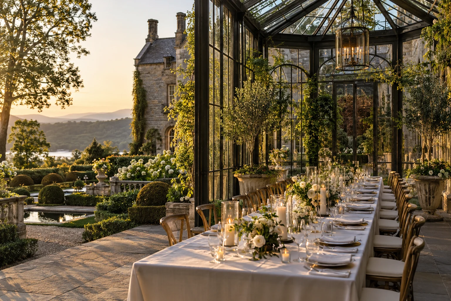 Luxury wedding & event venues concept for THE WILLOW ESTATE