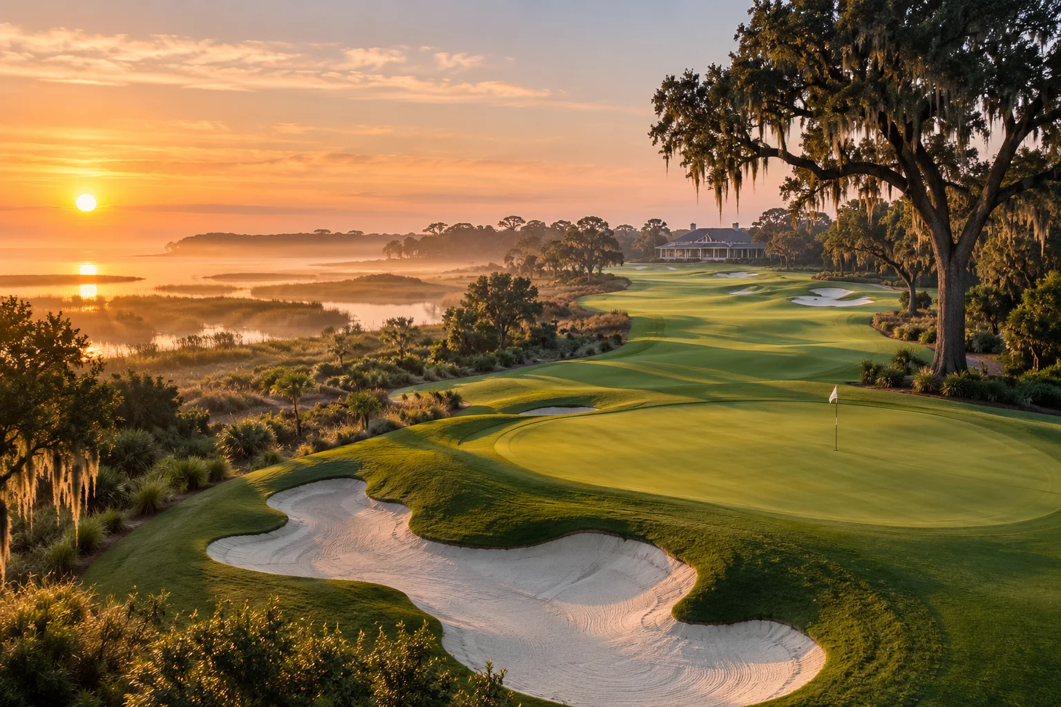 Private golf & country clubs concept for CYPRESS & DUNE