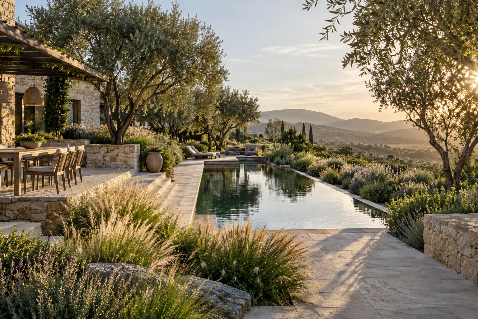 Landscape & outdoor living concept for FIELDWORK