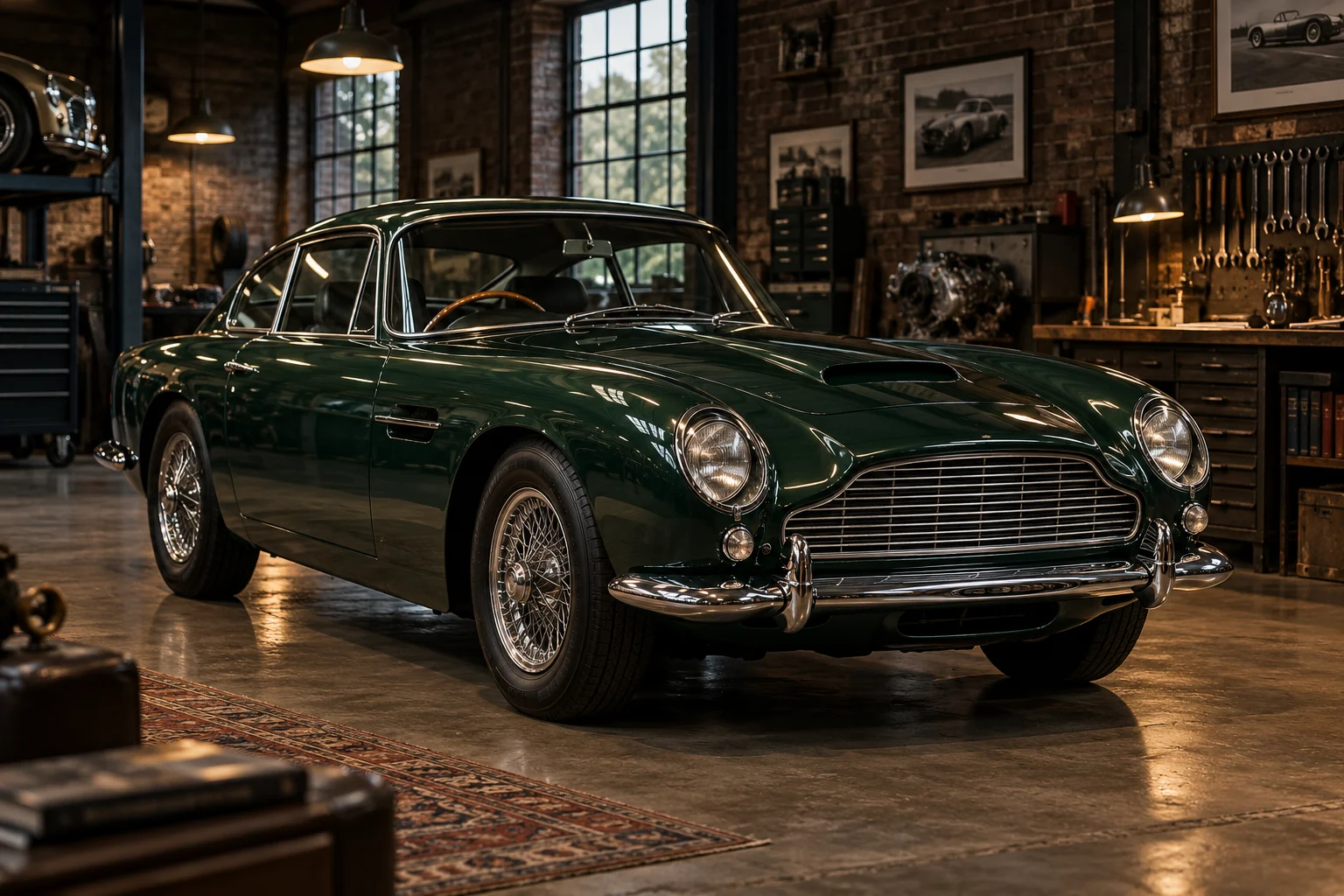 Classic car restoration concept for MORROW MOTOR WORKS